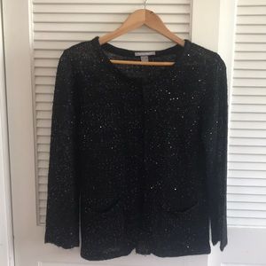 Taylor Marc’s Sequined Black Sweater